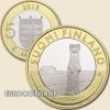 Finnország 5 euro 2015_4 '' Régiók állatai - Ostrobothnia - Nyest '' UNC!